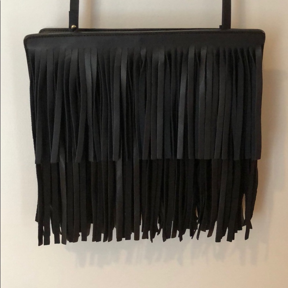 Zara Fringe Cross Body Bag